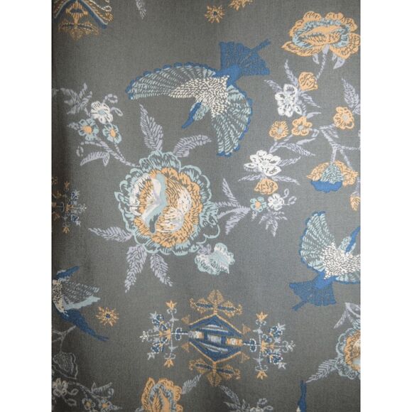 NWT Patagonia Lake Dress Sz XS Village Byrd Hex Grey 100% Tencel - Picture 5 of 9